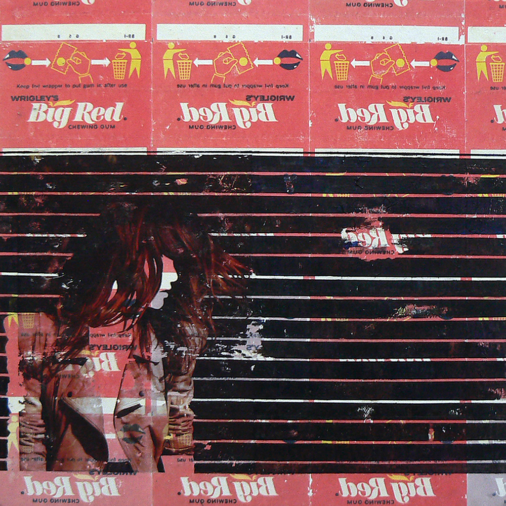 Anielka Hampson Painting Big Red